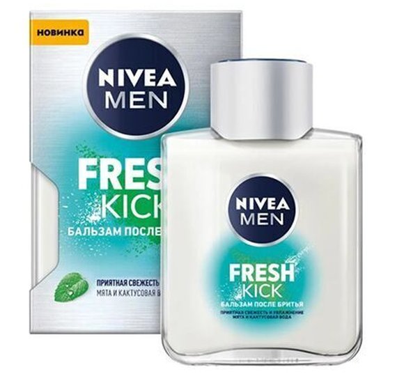 Бальзам после бритья Nivea men Fresh Kick 100мл купить с доставкой в Канске