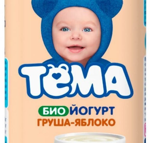 Биойогурт Тема питьевой груша яблоко 2,8% 210г БЗМЖ купить с доставкой в Канске