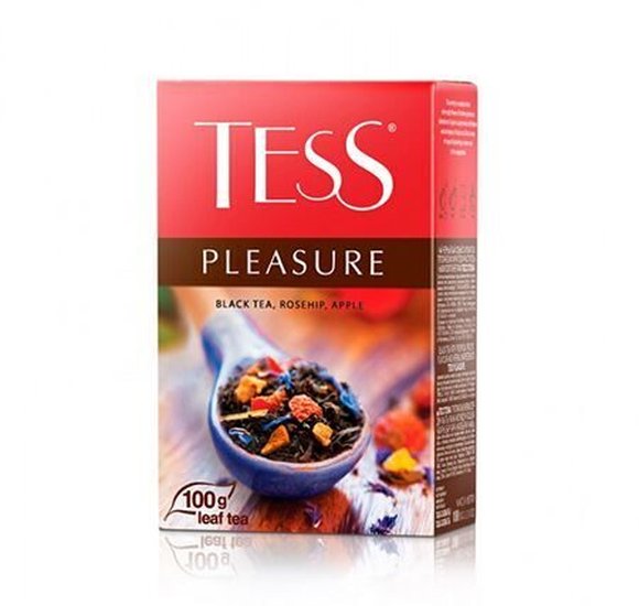 Чай Tess черный 100г Pleasure купить с доставкой в Канске