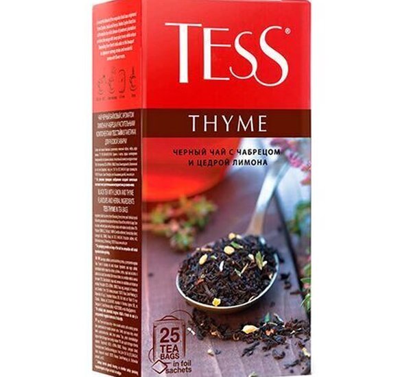 Чай Tess черный 25пак по 2г Time купить с доставкой в Канске