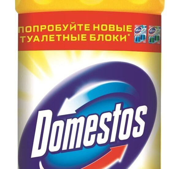 Чистящее средство Domestos Лимонная свежесть 1л// купить с доставкой в Канске