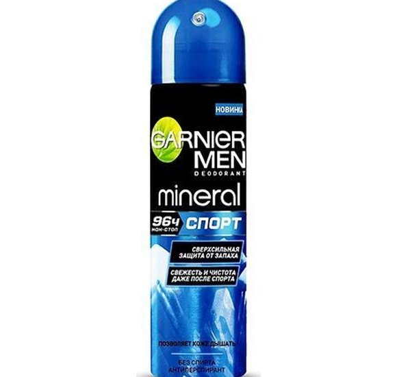 Дезодорант Garnier mineral MEN Спорт 150мл купить с доставкой в Канске