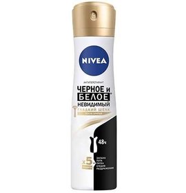 Фото товара Дезодорант Nivea Черное и Белое Гладкий шелк150мл