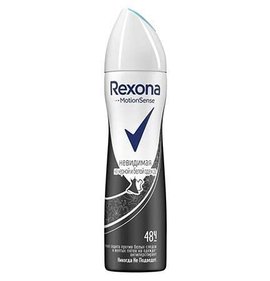 Фото товара Дезодорант Rexona women Невидимая на черном и белом 150мл