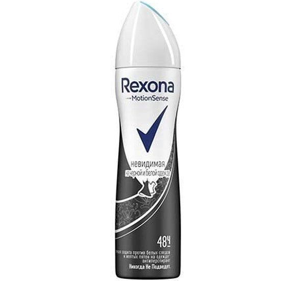 Дезодорант Rexona women Невидимая на черном и белом 150мл купить с доставкой в Канске