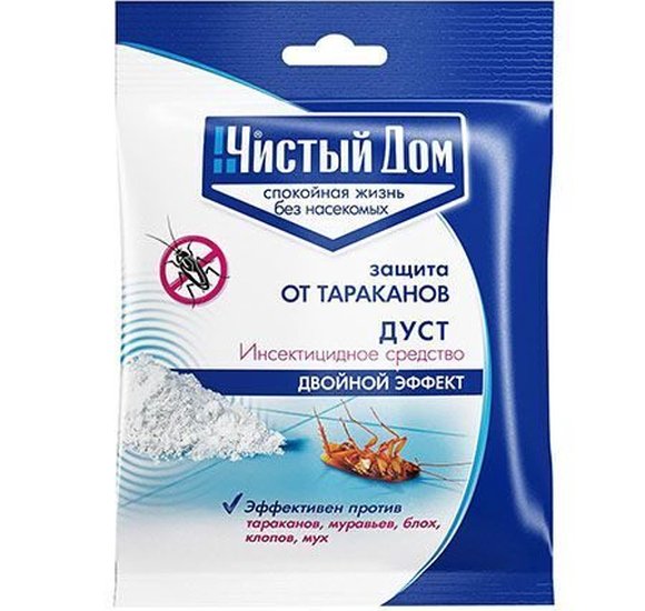 Дуст Чистый Дом  от тараканов 50г купить с доставкой в Канске