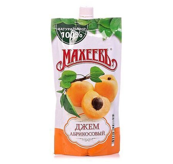 Джем Махеев Абрикосовый 300мл д/пак купить с доставкой в Канске