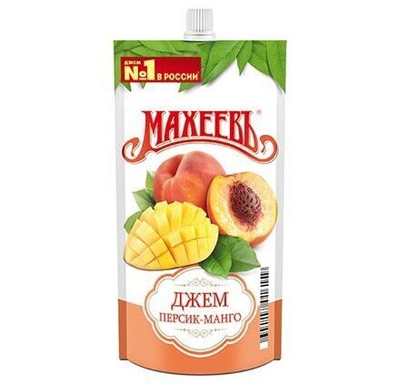 Джем Махеев Персик и манго 300мл д/п купить с доставкой в Канске