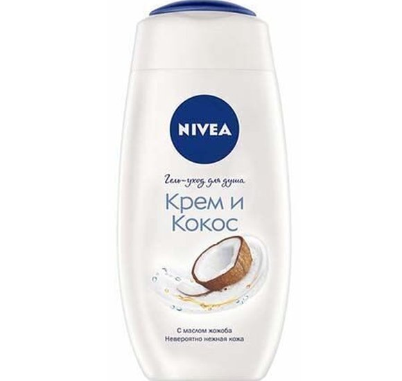 Гель для душа Nivea 250мл Крем кокос купить с доставкой в Канске