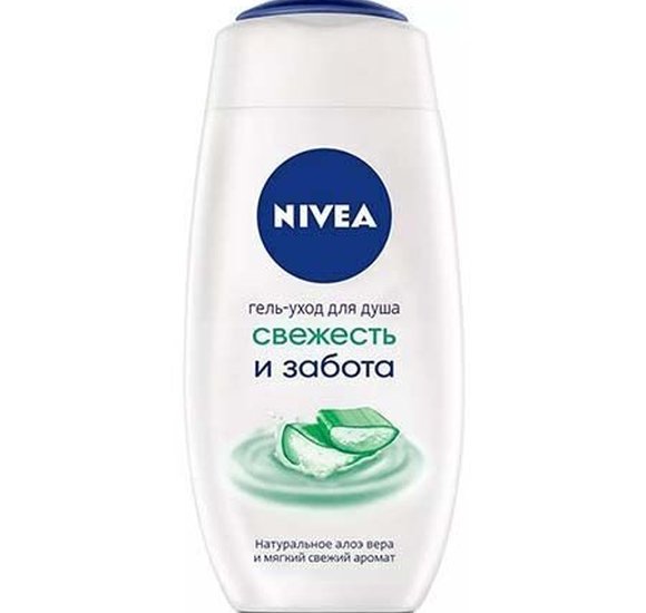 Гель для душа Nivea Свежесть и забота 250мл купить с доставкой в Канске