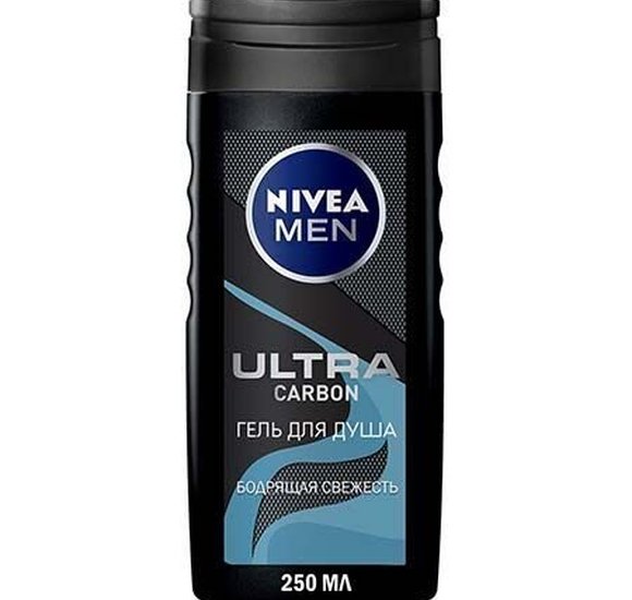 Гель для душа Nivea men 250мл ULTRA CARBON купить с доставкой в Канске