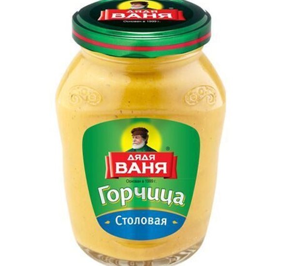 Горчица Дядя Ваня Столовая 140г купить с доставкой в Канске