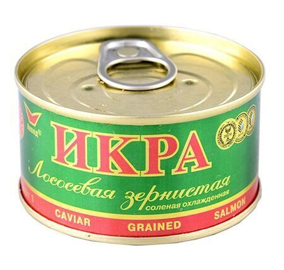 Икра лососевая Невод 120г ж/б купить с доставкой в Канске