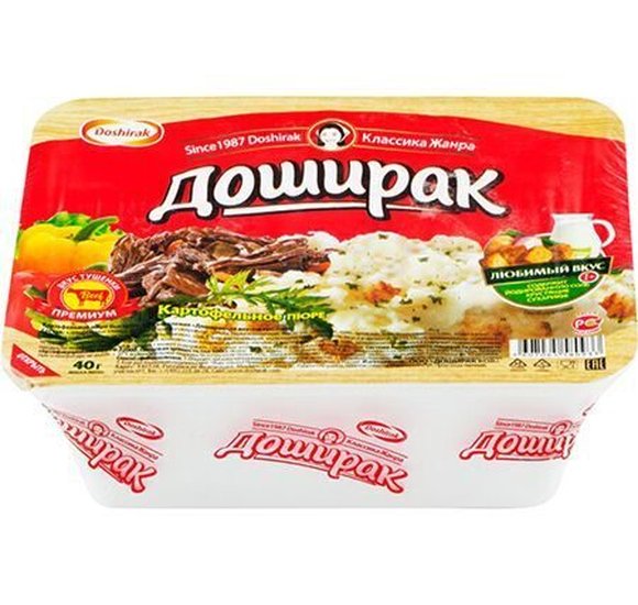 Картофельное пюре Доширак 40г вкус тушенки купить с доставкой в Канске