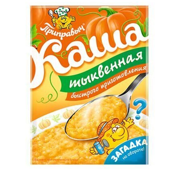 Каша Приправыч 50г Тыквенная купить с доставкой в Канске
