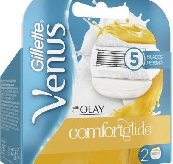Кассеты Gillette Venus&Olay для бритья 2шт купить с доставкой в Канске