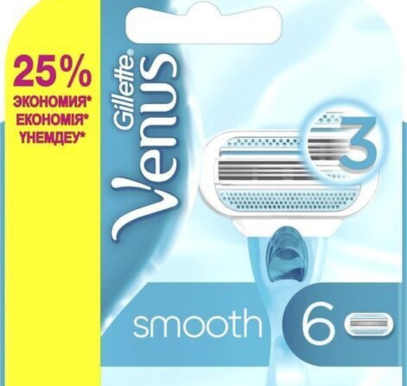 Кассеты Gillette Venus смен касеты 6шт купить с доставкой в Канске