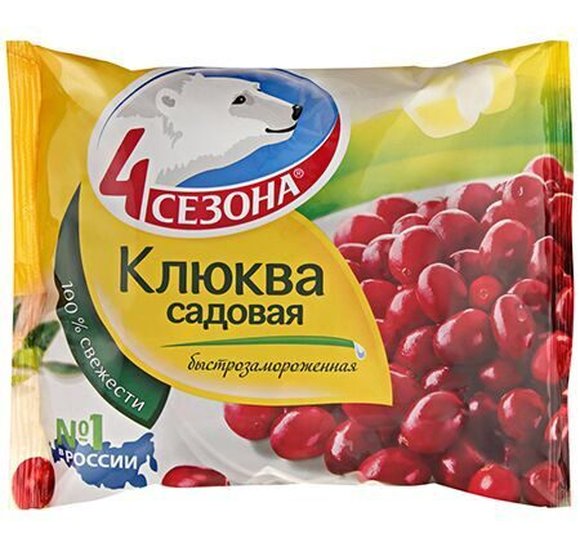 Клюква садовая 4 Сезона 300г купить с доставкой в Канске