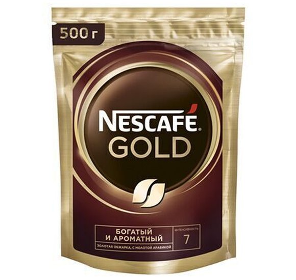 Кофе Nescafe 500г Gold м/у купить с доставкой в Канске
