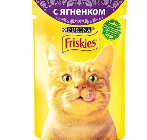 Корм для кошек Фрискас 85г Ягненок купить с доставкой в Канске