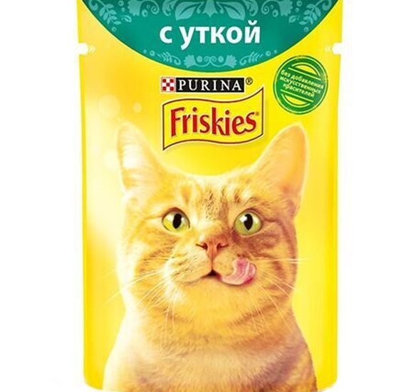 Корм для кошек Фрискис 85г с лососем купить с доставкой в Канске