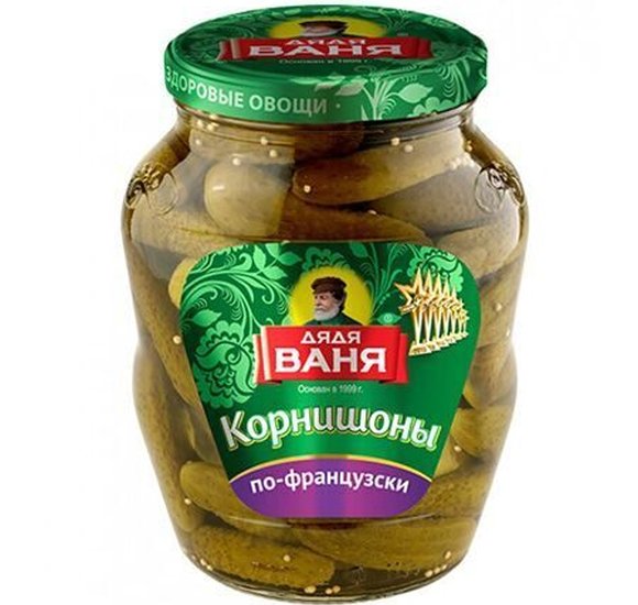 Корнишоны Дядя Ваня конс по французски 680г купить с доставкой в Канске