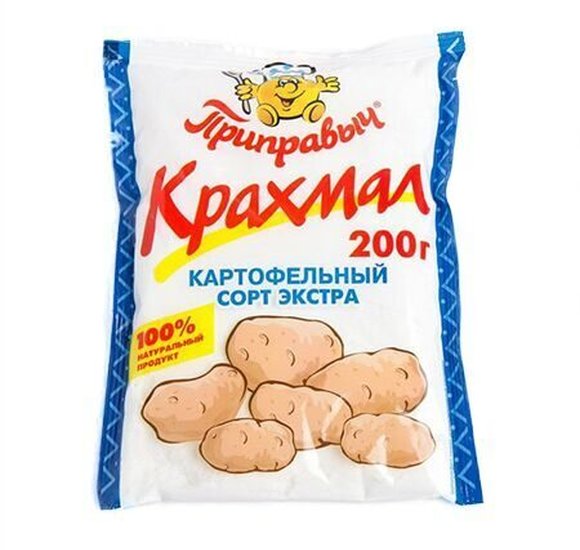 Крахмал картофельный Приправыч экстра 200г купить с доставкой в Канске