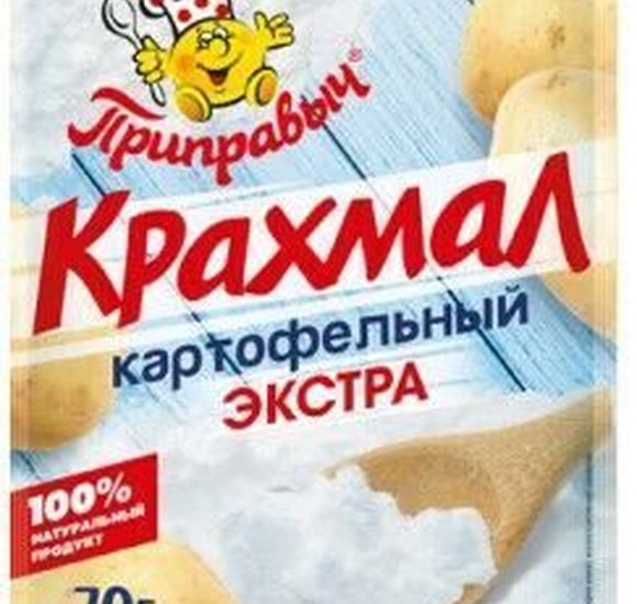 Крахмал картофельный Приправыч экстра 70г купить с доставкой в Канске