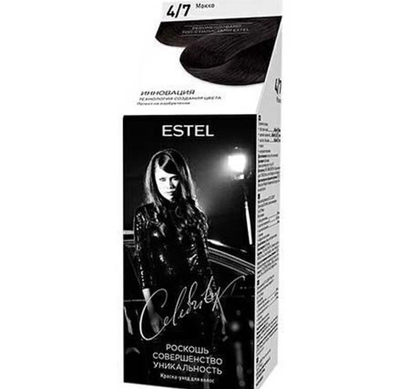 Краска для волос Estel Celebrity 4.7 Мокко купить с доставкой в Канске