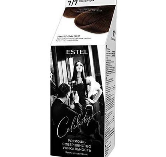 Краска для волос Estel Celebrity 7.7 Лесной орех купить с доставкой в Канске