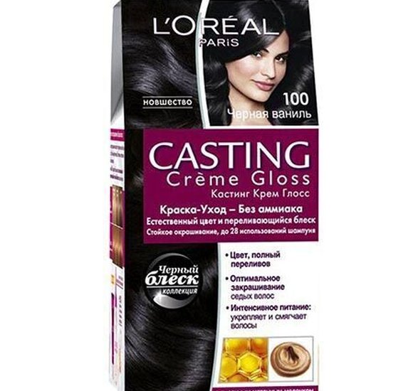 Краска для волос Loreal Casting 100 Черная ваниль купить с доставкой в Канске