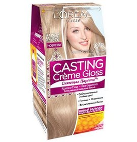 Фото товара Краска для волос Loreal Casting 1010 Светло русый пепельный