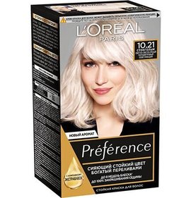 Фото товара Краска для волос Loreal Preference10.21 Стокгольм свет русый