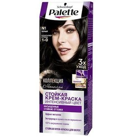 Фото товара Краска для волос Palette N1 Черный//