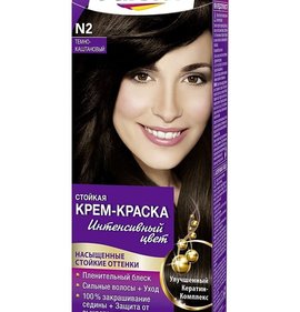 Фото товара Краска для волос Palette N2 Темно каштановый//