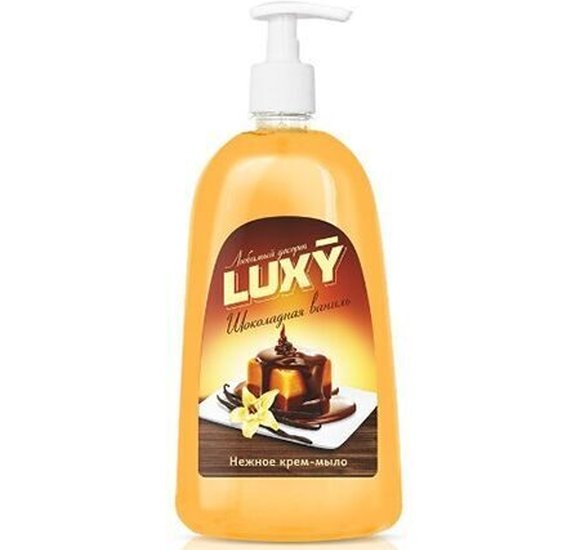 Крем мыло Luxy Любимый десерт Шоколадная ваниль 1л купить с доставкой в Канске