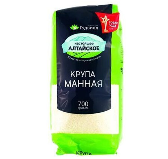 Крупа Гудвилл Манная 700г купить с доставкой в Канске