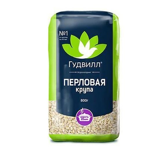 Крупа Гудвилл Перловая 800г купить с доставкой в Канске