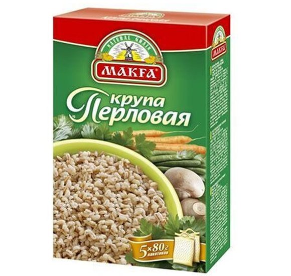 Крупа Макфа Перловая 5пак по 80г купить с доставкой в Канске