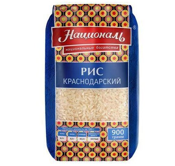 Крупа Националь Рис Краснодарский 900г купить с доставкой в Канске