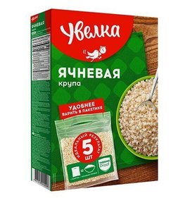 Фото товара Крупа Увелка Ячневая 5пак по 80г