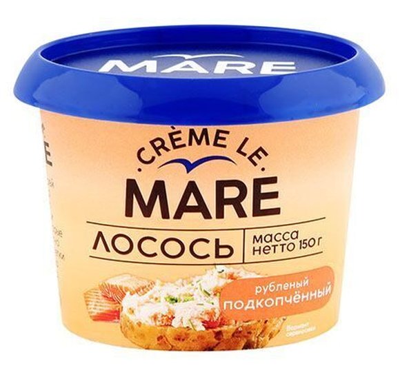 Лосось Балтийский берег Pate Le Mare рубленый подкопченный 150г купить с доставкой в Канске