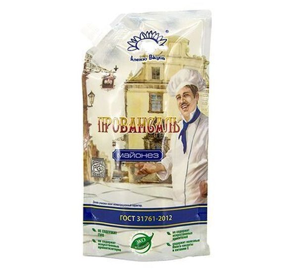 Майонез Авеню Вкуса Провансаль 50%  400г д/п купить с доставкой в Канске
