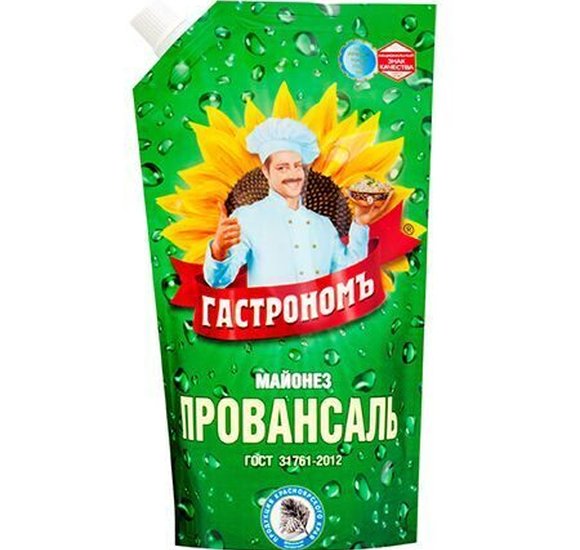 Майонез Гастроном Провансаль 67%  400г д/п купить с доставкой в Канске