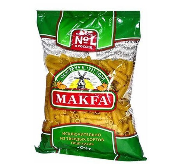 Макароны Макфа Рожки 400г купить с доставкой в Канске