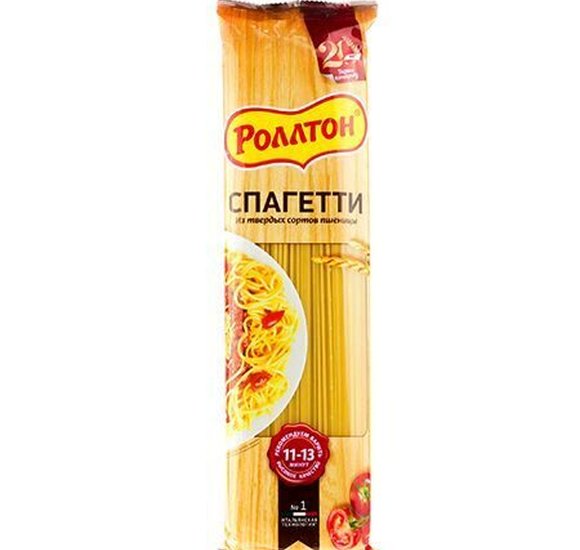 Макароны Роллтон спагетти 400г купить с доставкой в Канске