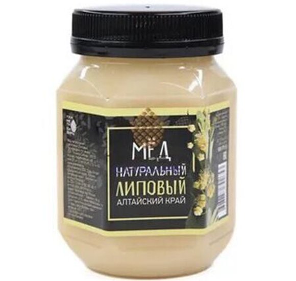 Мед Алтайский липовый 500г ст/б купить с доставкой в Канске