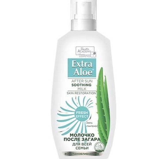 Молочко после загара для всей семьи Extra Aloe 150мл купить с доставкой в Канске
