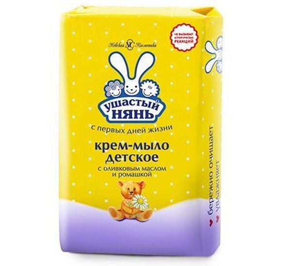 Мыло детское Ушастый нянь Ромашка  90г// купить с доставкой в Канске
