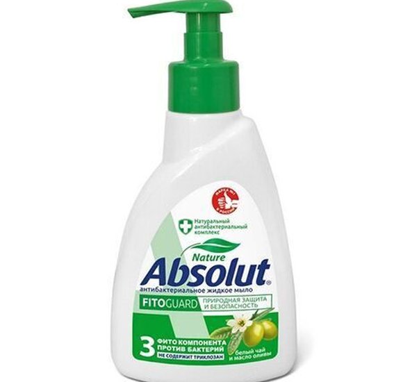 Мыло жидкое Absolut Белый чай и масло оливы 250мл купить с доставкой в Канске